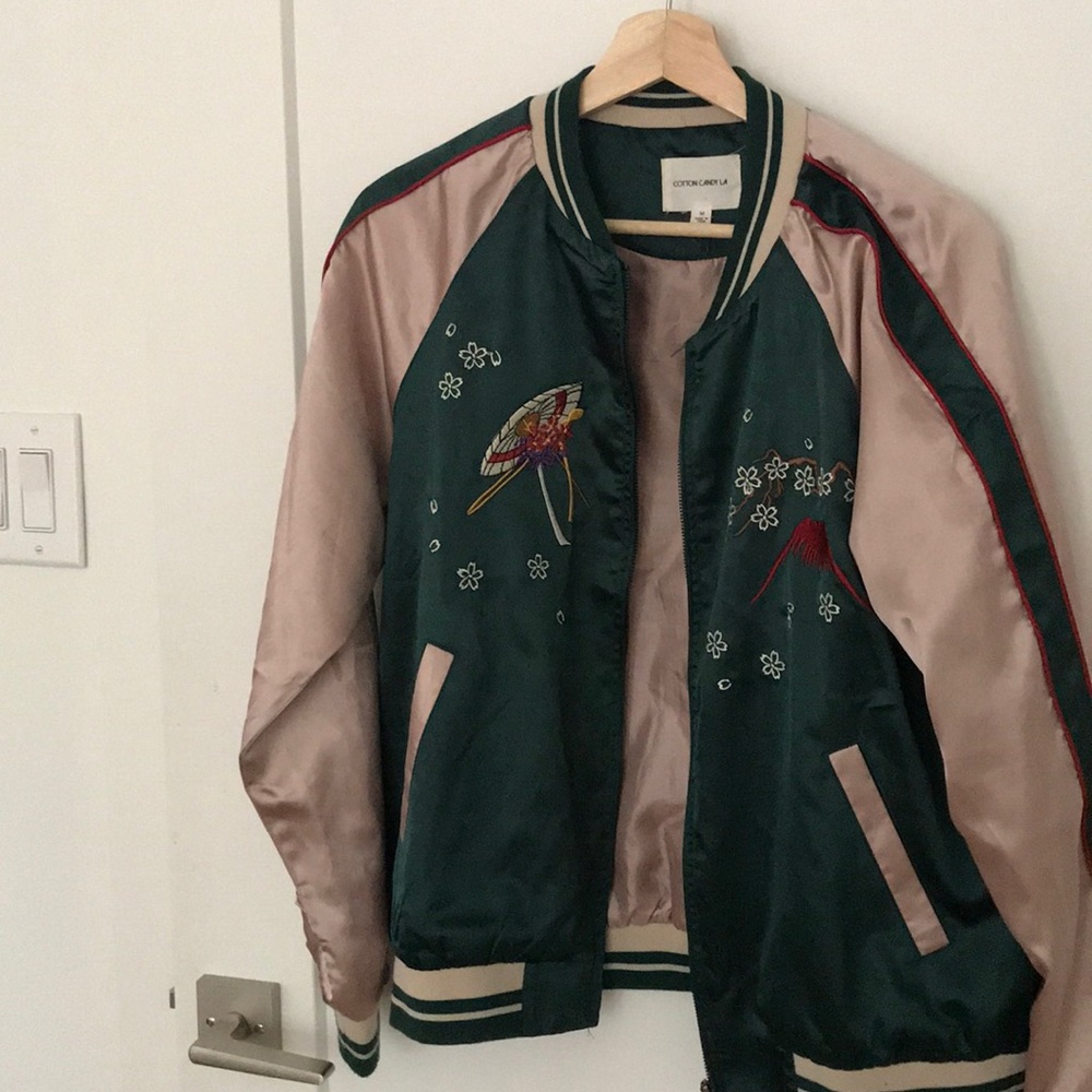 Silk design light coat